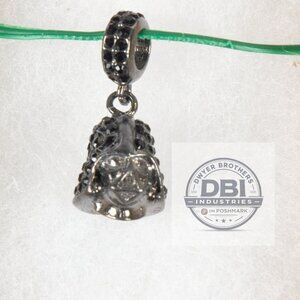 Pandora Star Wars Darth Vader Black Crystal Dangle Charm